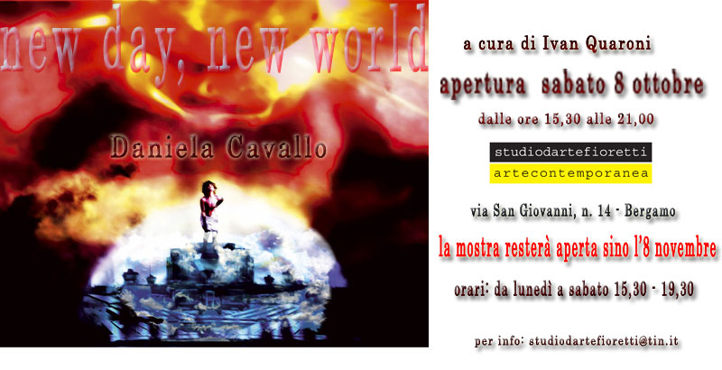 Daniela Cavallo – New day new world