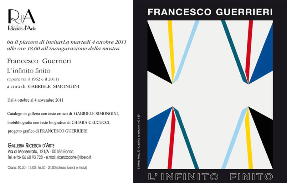 Francesco Guerrieri - L’infinito finito