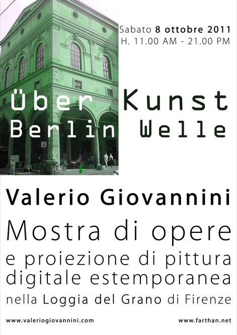 Valerio Giovannini – Underground / Über Kunst