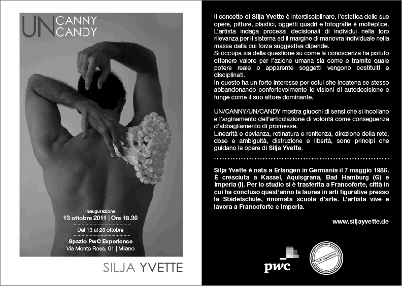 Silja Yvette – Un/Canny|Un/Candy