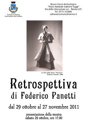 Federico Panetti – Retrospettiva