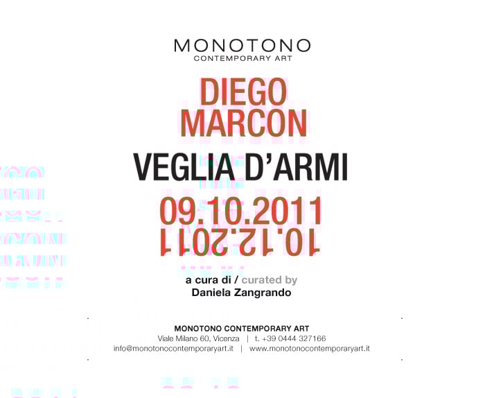 Diego Marcon - Veglia D’Armi