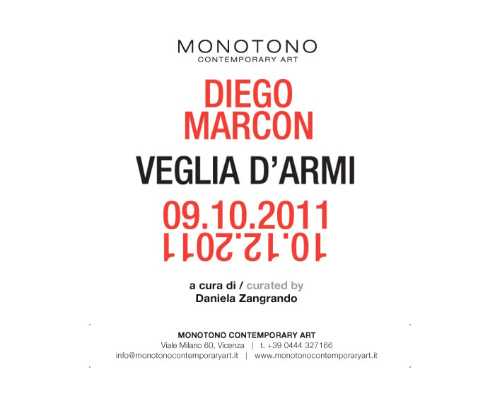 Diego Marcon – Veglia D’Armi