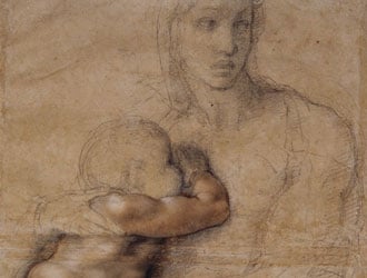 Michelangelo – Madonna col bambino