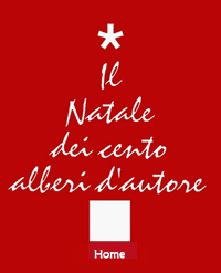 Il Natale dei cento alberi d’autore