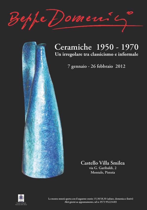 Beppe Domenici – Ceramiche 1950 – 1970