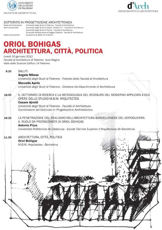 Oriol Bohigas. Architettura Città Politica