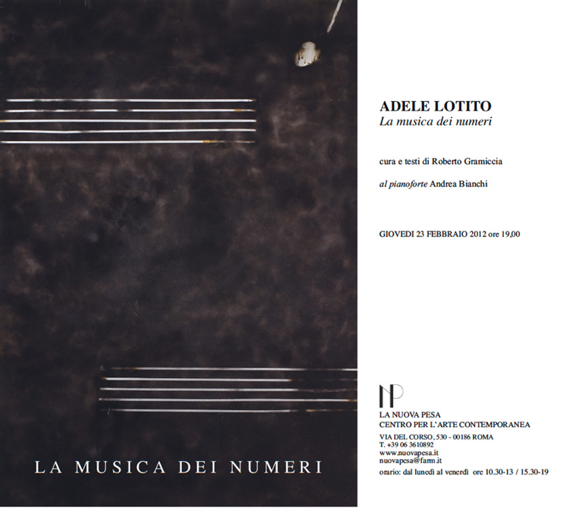 Adele Lotito - La musica dei numeri