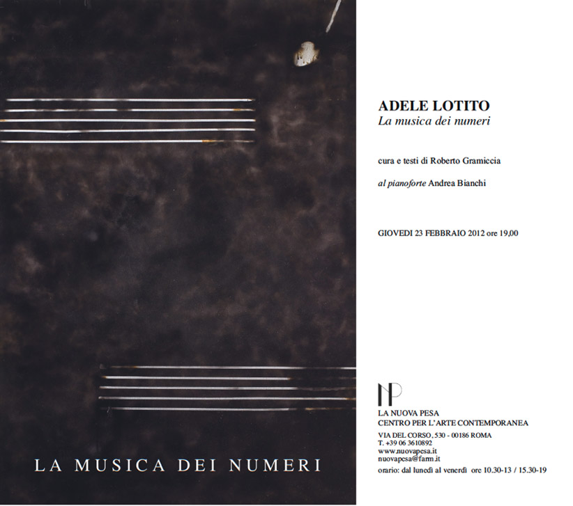 Adele Lotito – La musica dei numeri