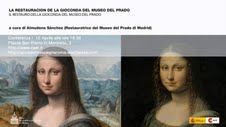 Restauro della Gioconda del Prado