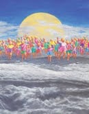 Fang Lijun – Il precipizio sopra le nuvole