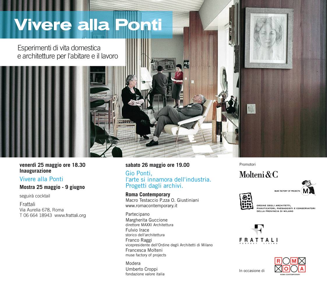 Gio Ponti – Vivere alla Ponti