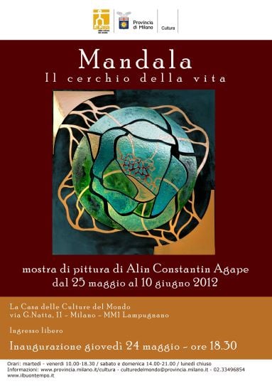 Alin Constantin Agape – Mandala. Il cerchio della vita