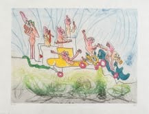 Antonio Roberto Sebastian Matta Echaurren – Les oh! Tomobiles