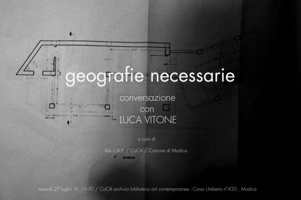 Luca Vitone – Geografie necessarie
