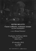 Pietro Meletti – Racconto artebiografico