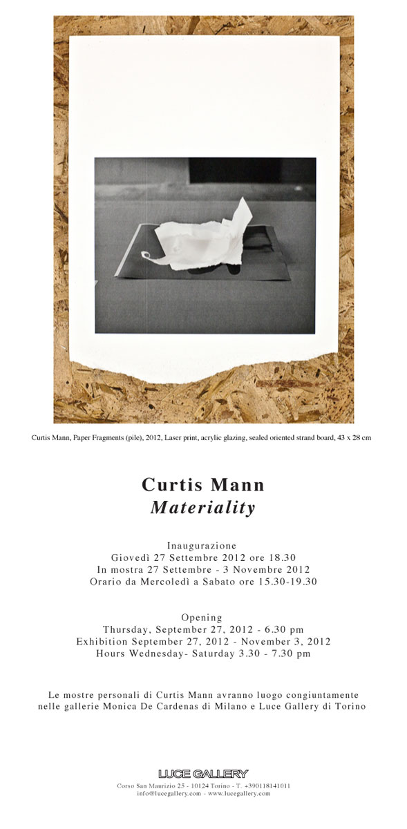Curtis Mann - Materiality