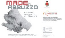 MadeinAbruzzo: ricerche regionali di Videoart