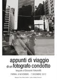 Giovanni Amoretti – Appunti di viaggio di un fotografo condotto