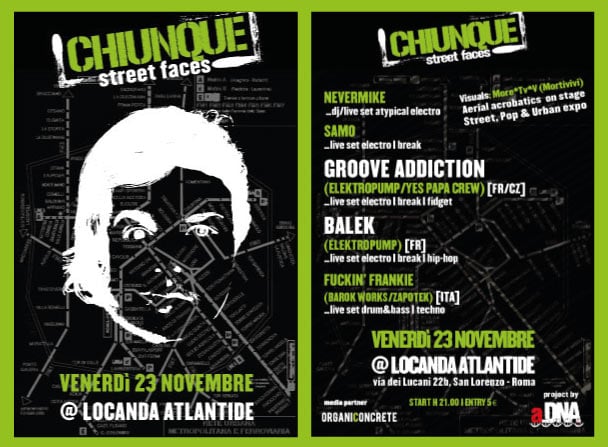 Chiunque Street Faces