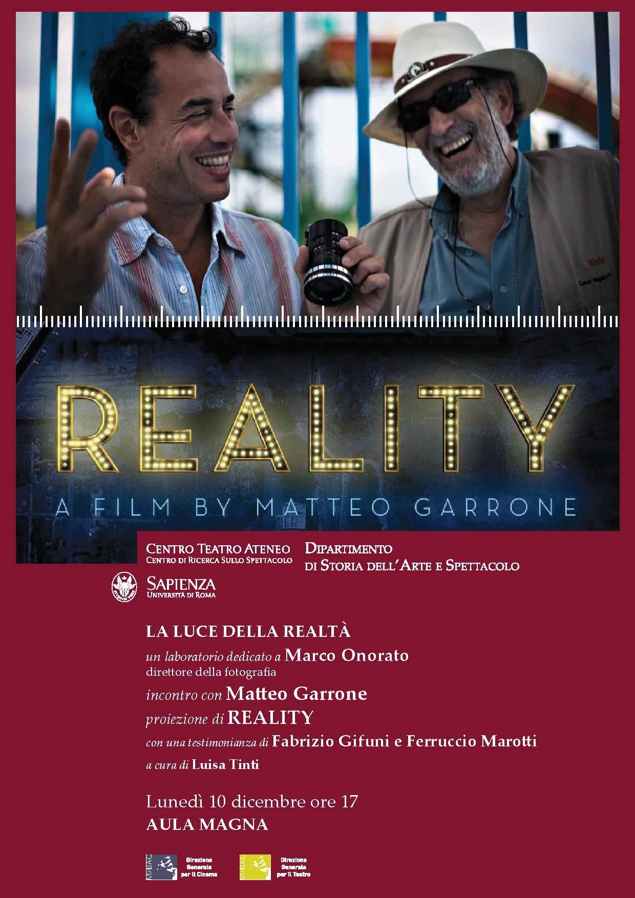 La luce della realtà – Reality