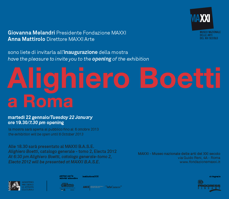 Alighiero Boetti – Catalogo Generale II tomo