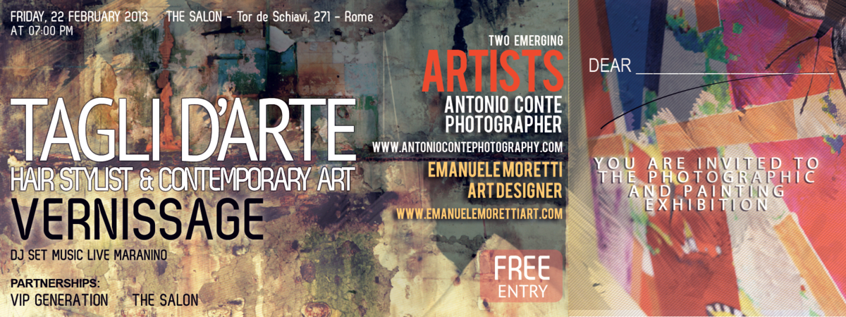 Tagli d’arte – Antonio Conte