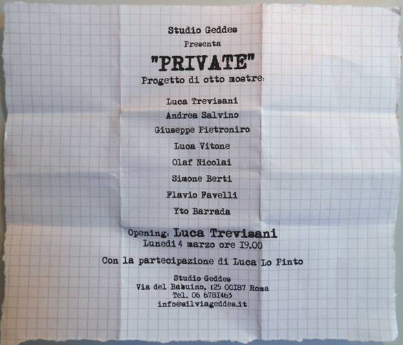 Private – Luca Trevisani