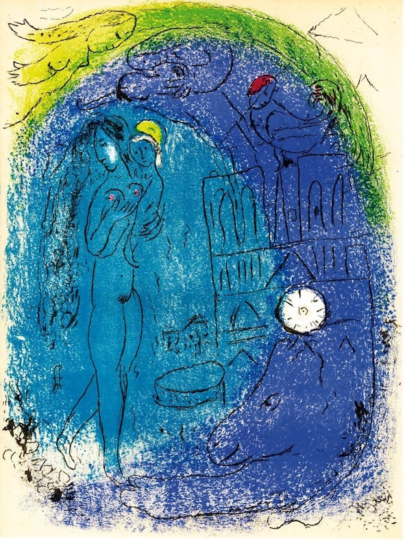 Marc Chagall - Parigi. 20 litografie
