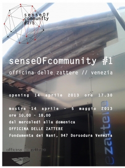 senseOFcommunity #1