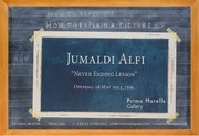 Jumalda Alfi - Never Ending Lesson