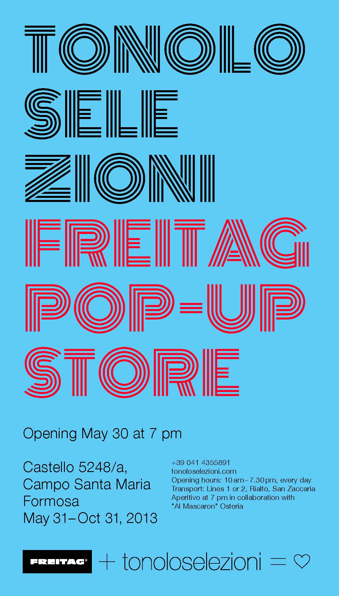 Pop-up Store Freitag