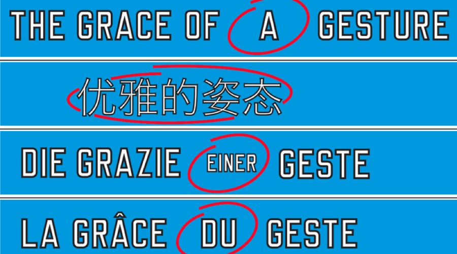 Lawrence Weiner – The Grace of a Gesture
