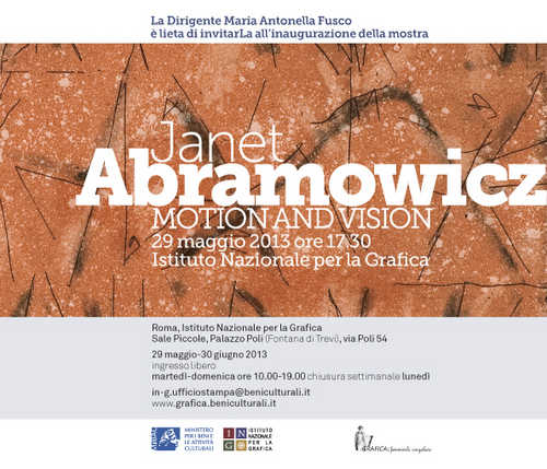 Janet Abramowicz – Motion and Vision