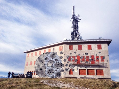 Il rifugio dipinto