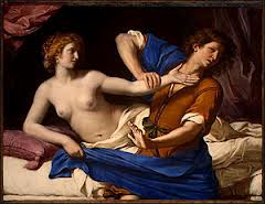 Guercino - Giuseppe e la moglie di Putifarre