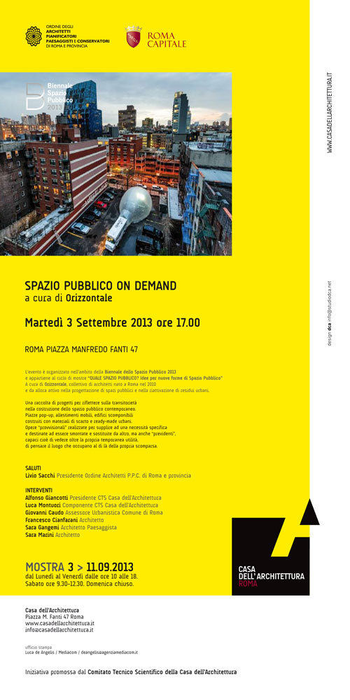 Spazio Pubblico On Demand