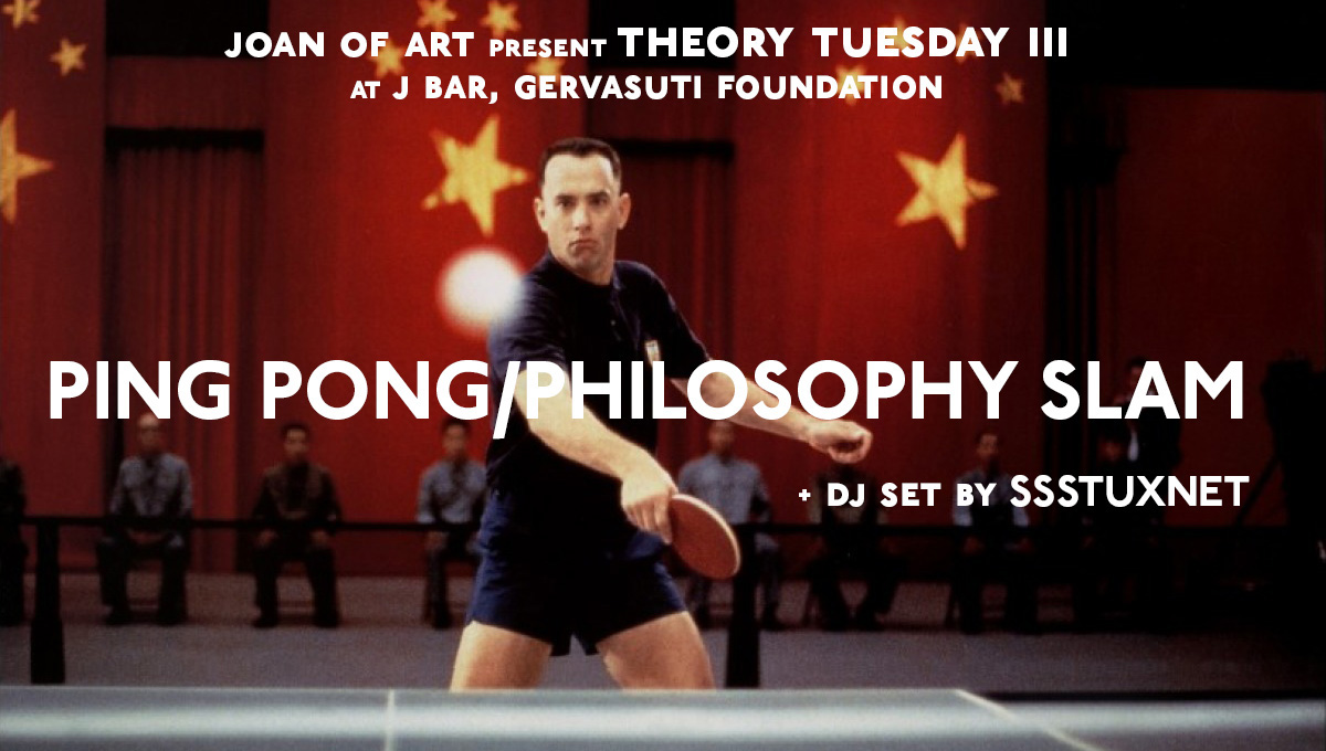 Ping Pong/Philosophy Slam