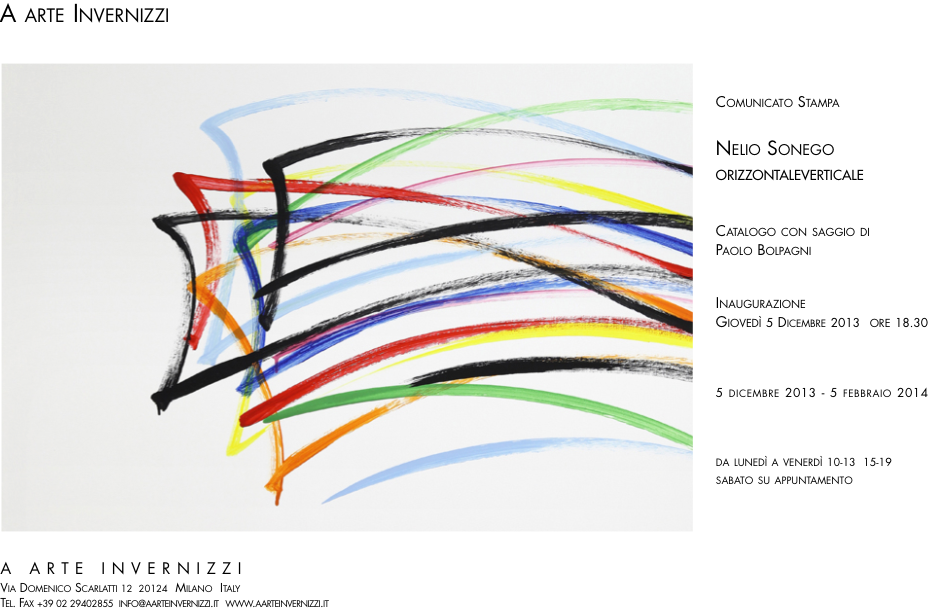 Nelio Sonego – Orizzontaleverticale