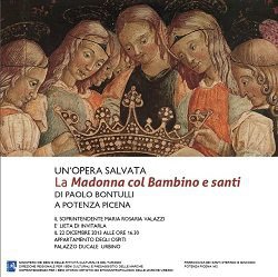 Paolo Botulli – La Madonna con Bambino e Santi