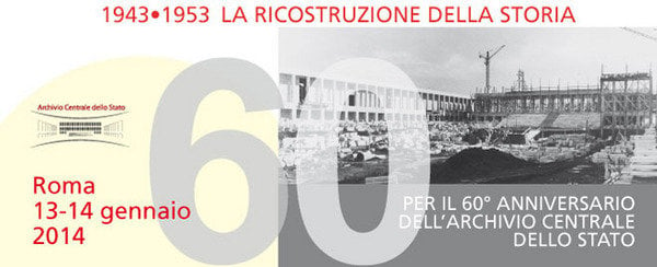 1943-1953 - La ricostruzione della storia