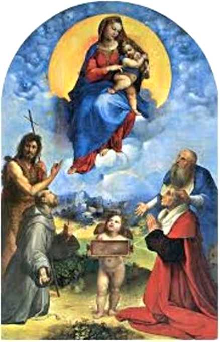 Raffaello – La Madonna di Foligno