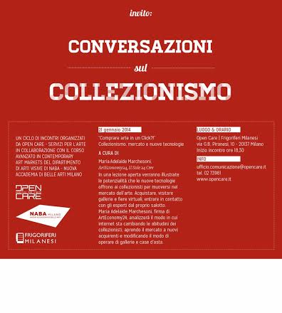 Conversazioni sul Collezionismo – Maria Adelaide Marchesoni