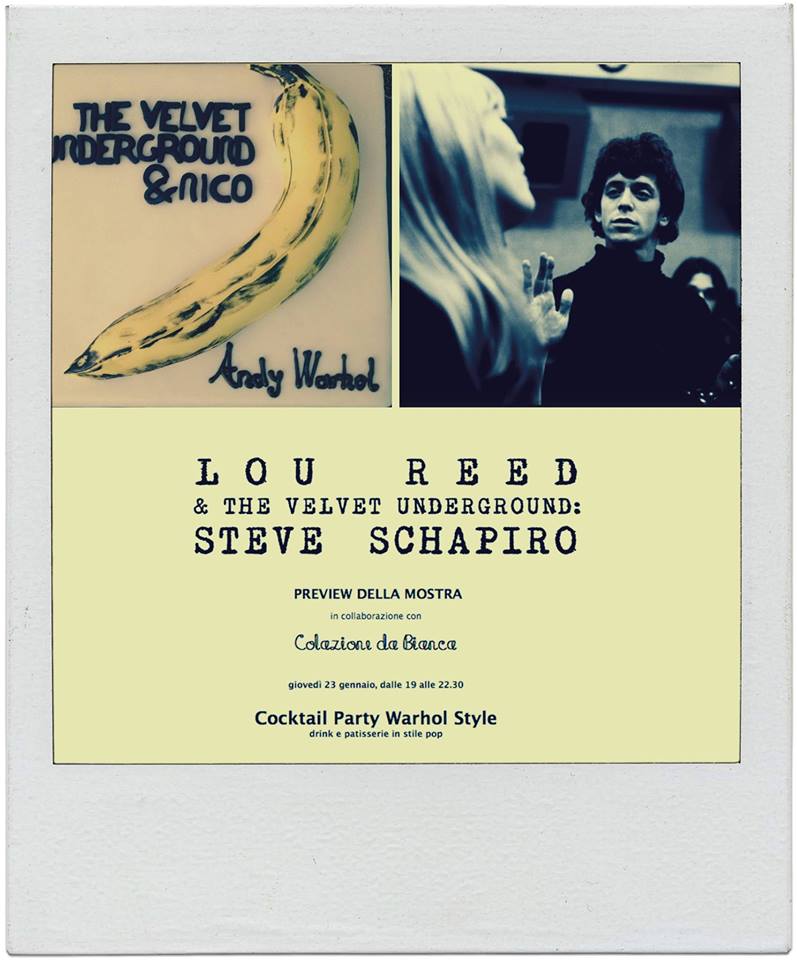 Steve Schapiro - Lou Reed & The Velvet Underground - Preview
