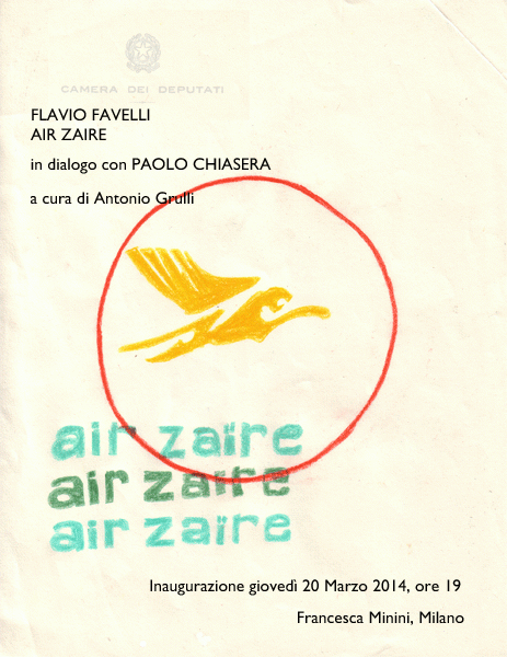 Flavio Favelli / Paolo Chiasera – Air Zaire