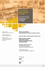 Ricerche al Foro Romano. Dalla matita al pixel