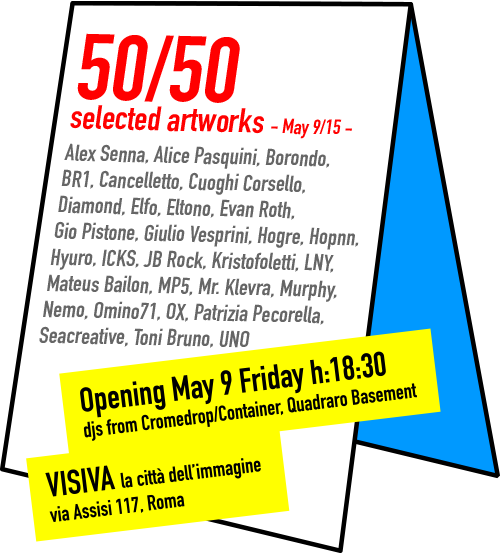 50/50 selected artworks