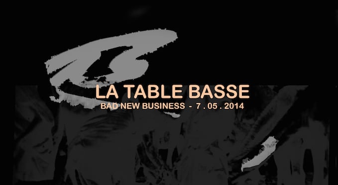 Alessandro Di Pietro – La table basse