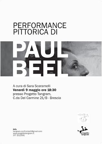 Paul Beel - Performance pittorica