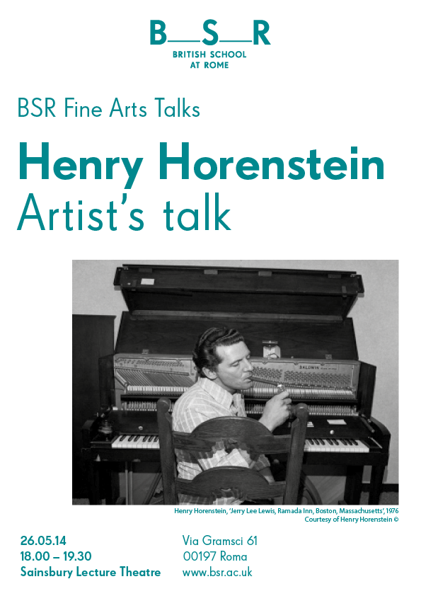 Artist's talk - Henry Horenstein